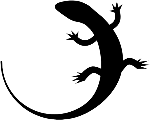 छिपोड़ - Skink Clipart (869x434), Png Download