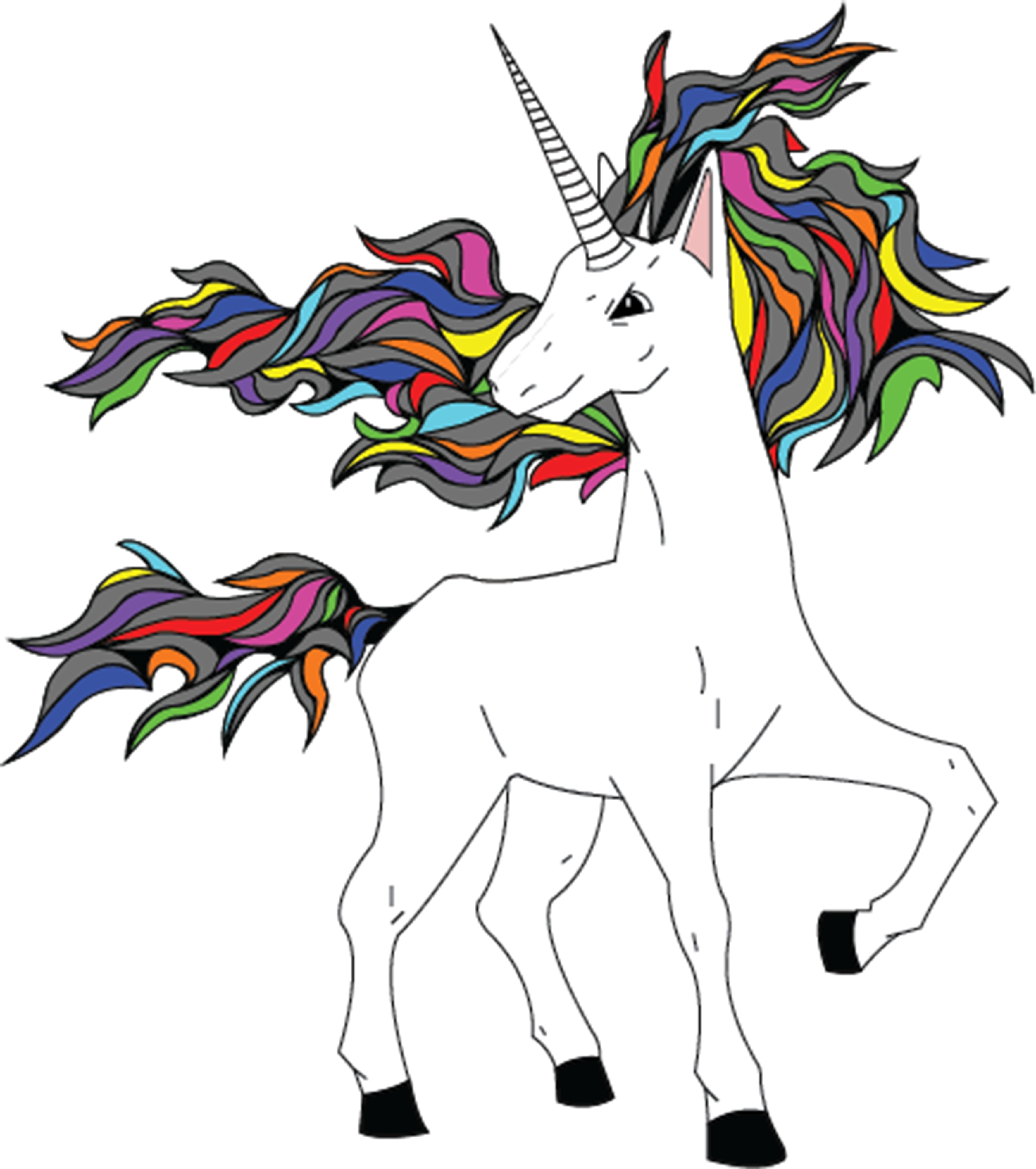 Unicorn Clipart (3999x3999), Png Download
