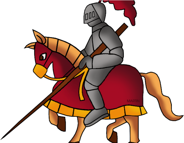 History Clipart Knight - Middle Ages Clipart - Png Download (640x480), Png Download