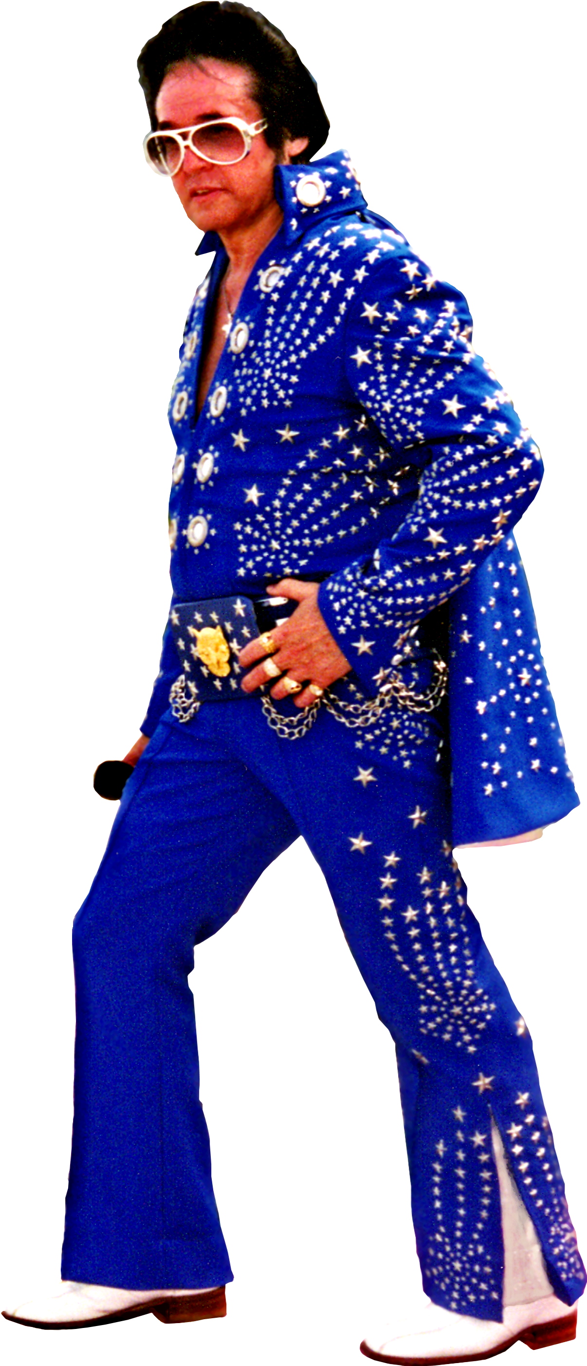 Elvis Impersonator Png Clipart (1206x2802), Png Download