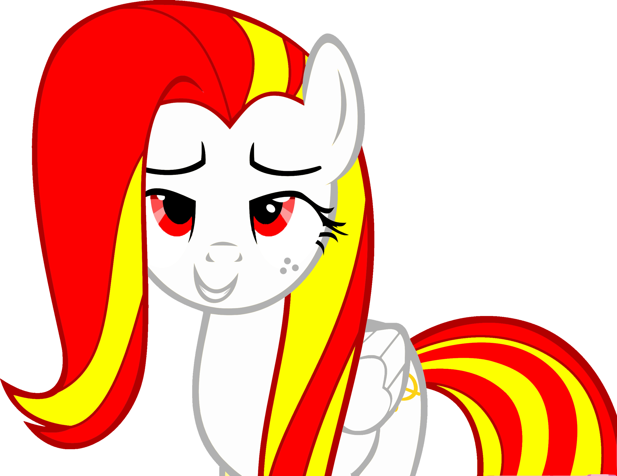 A New Pony In Town , Welcome You Are In A ***** - Cartoon Clipart (1980x1527), Png Download