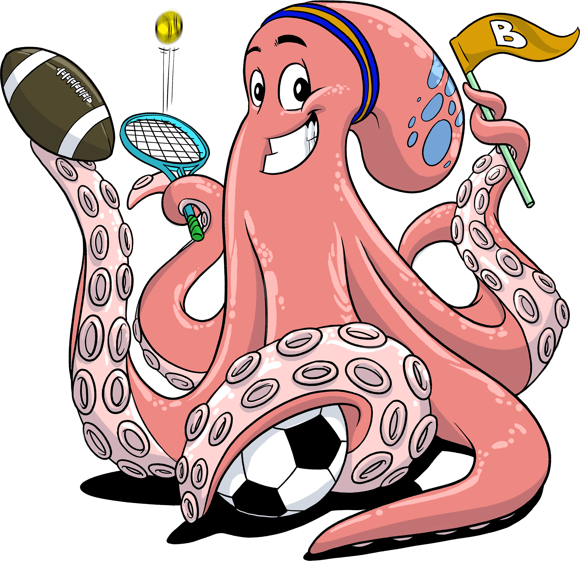 Sports Day Concept - Illustration Clipart (1961x1899), Png Download