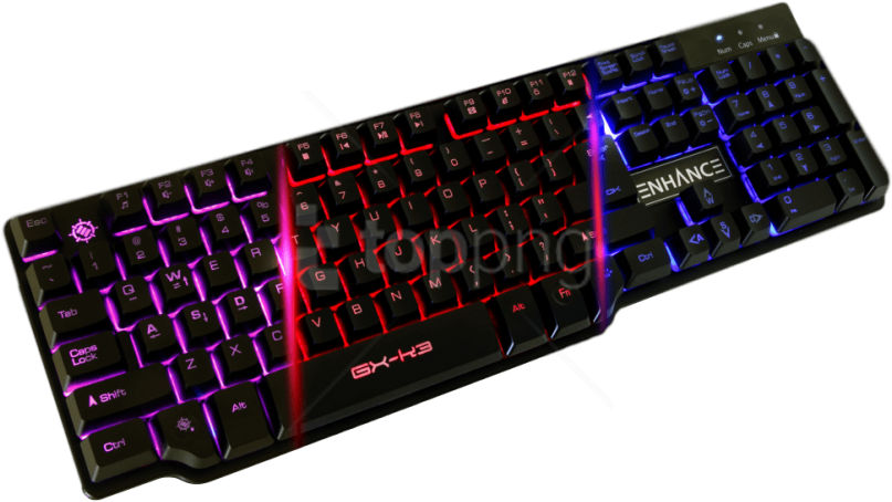 Free Png Download Keyboard Png Images Background Png - Enhance Gx K3 Clipart (850x511), Png Download