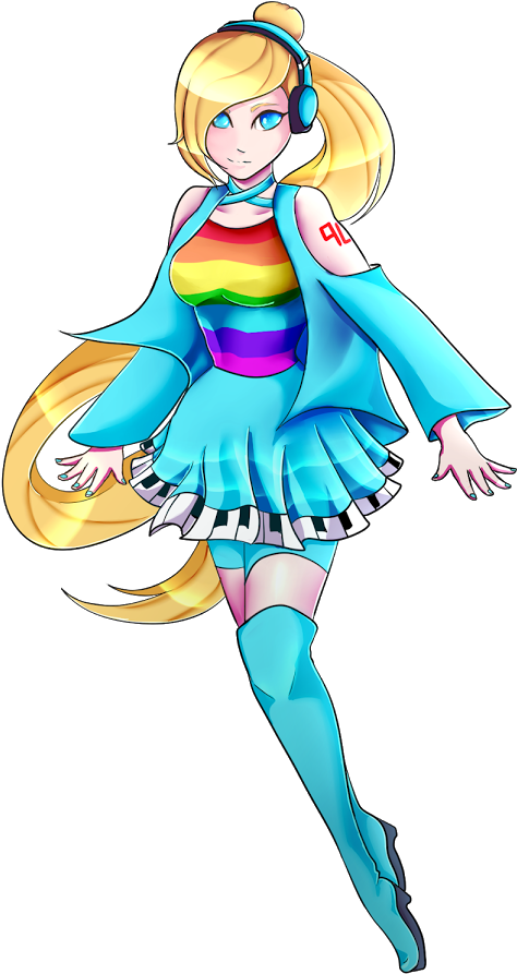 Illustration By Kitiryu - Etsuko Akane Clipart (474x893), Png Download