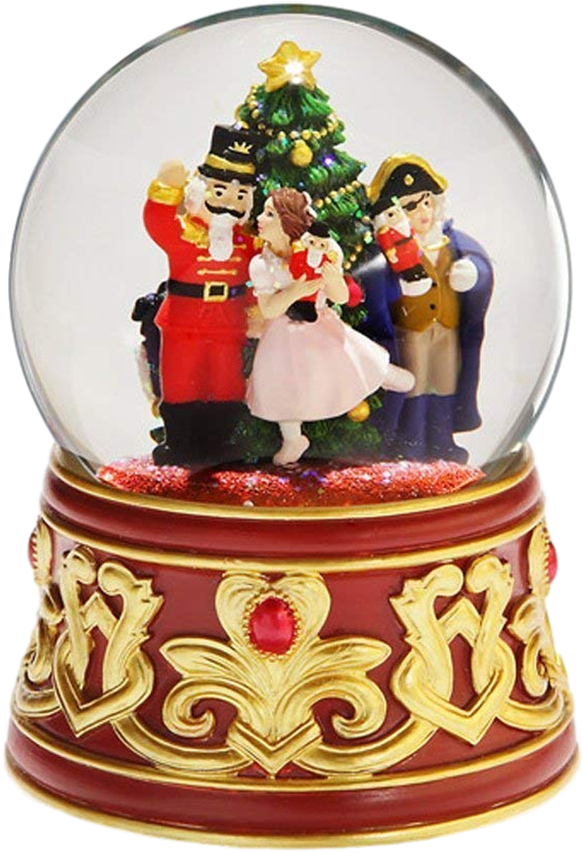 Nutcracker - Nutcracker Snow Globe Musical Clipart (1024x1024), Png Download