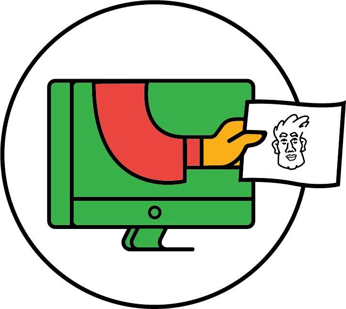 We Send Your Drawing Back Clipart (714x637), Png Download