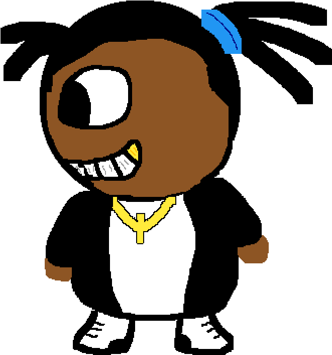 Hyper Typer - Cartoon Clipart (1000x1000), Png Download