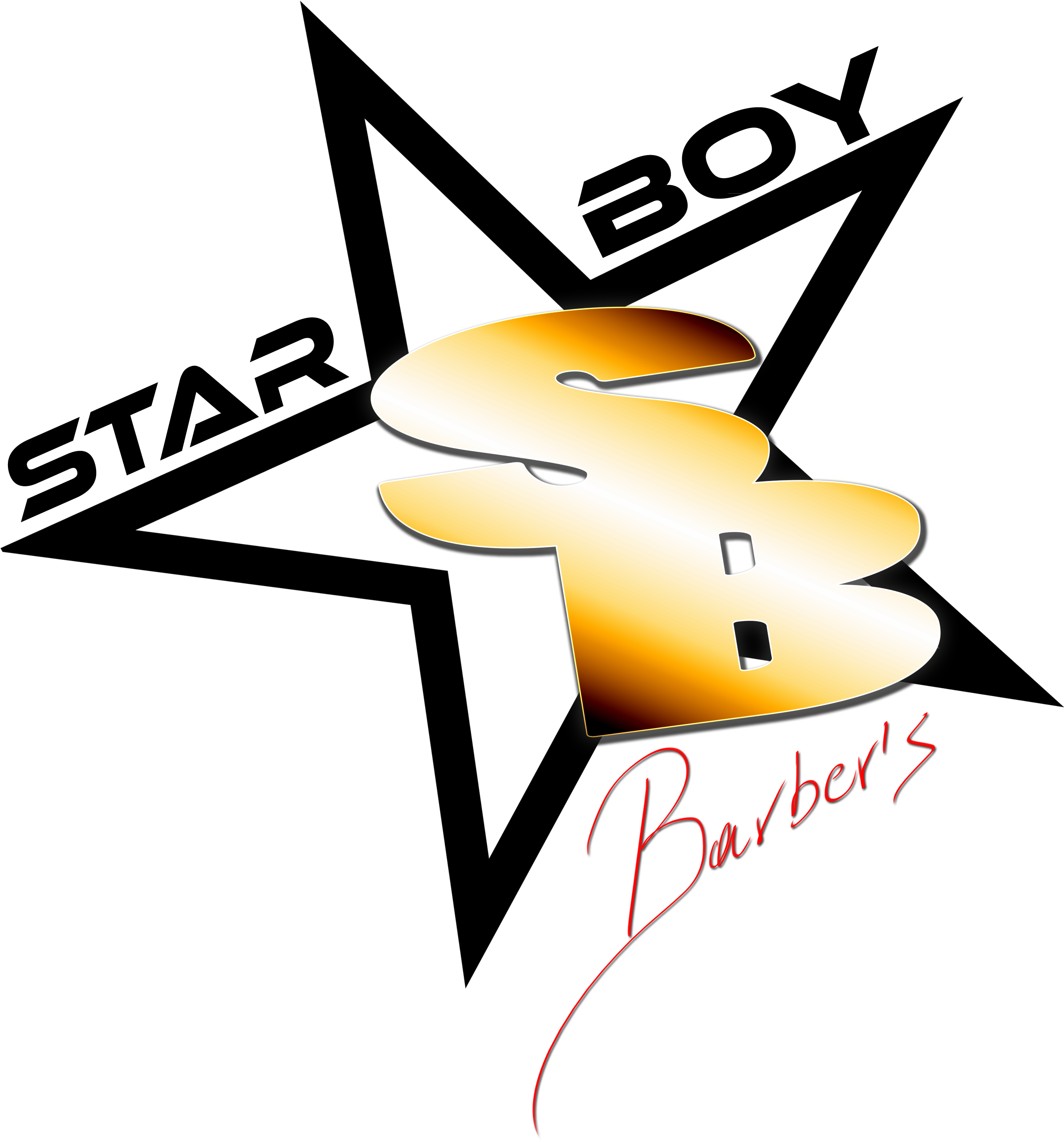 Starboy Barber Clipart (4806x3597), Png Download