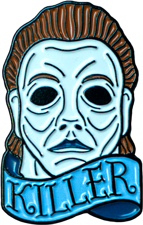 "killer" Enamel Pin Clipart (800x800), Png Download
