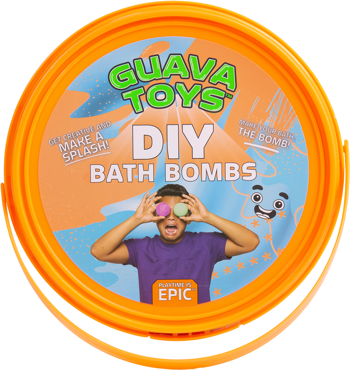 Diy Bath Bombs - Guava Toys Diy Bath Bombs Clipart (1400x1400), Png Download