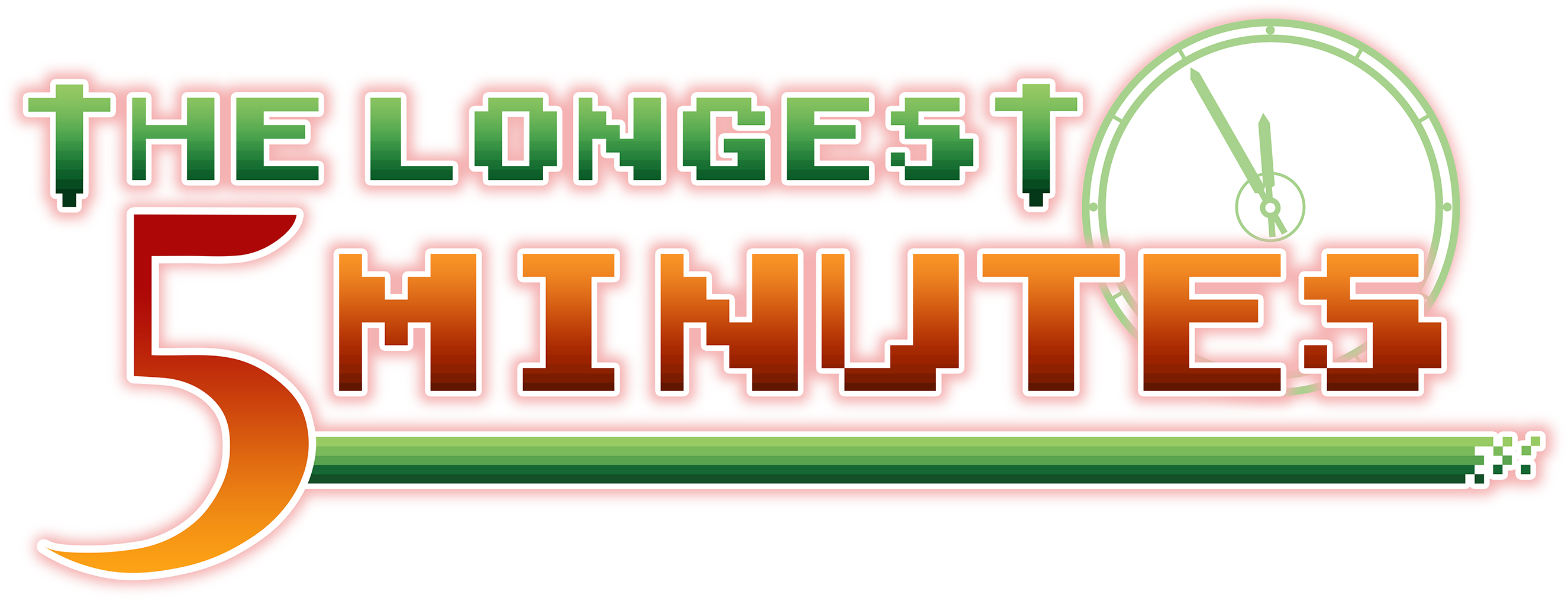 Atlus Usa - Longest Five Minutes Logo Clipart (3000x1240), Png Download