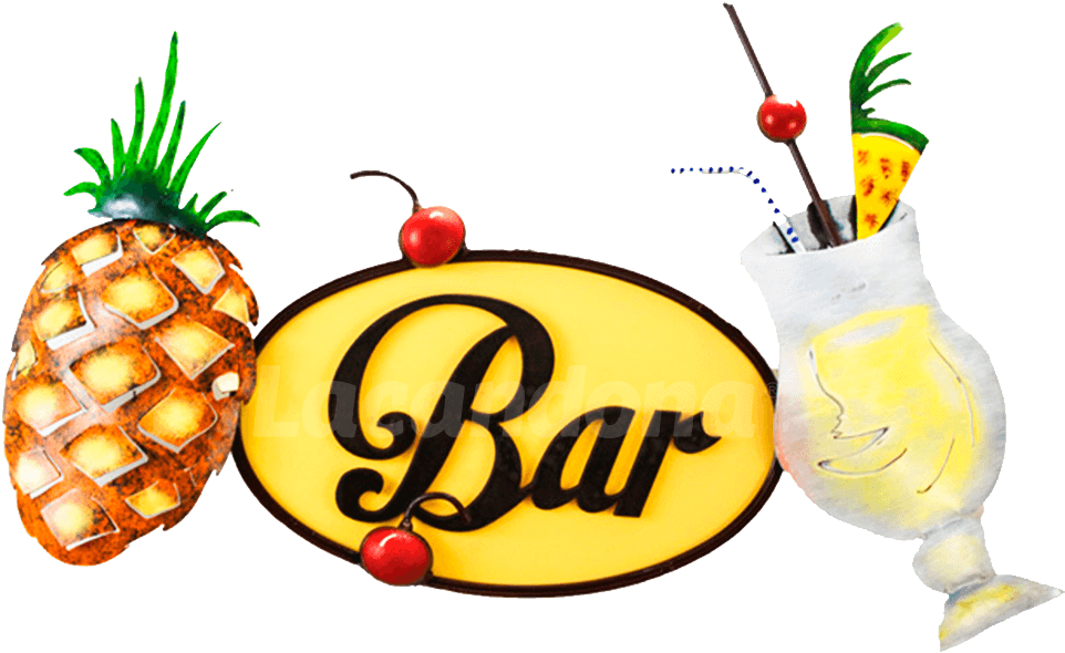 Bar Sign "piña Colada" - Brigadeiria Clipart (1000x1000), Png Download