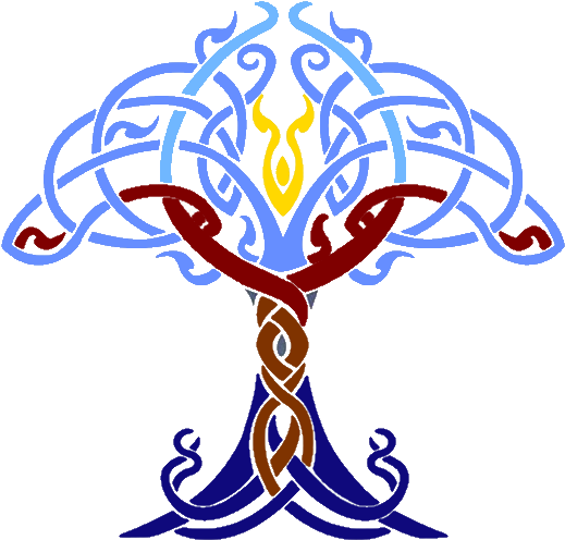 Tree Stencil Clipart (600x573), Png Download