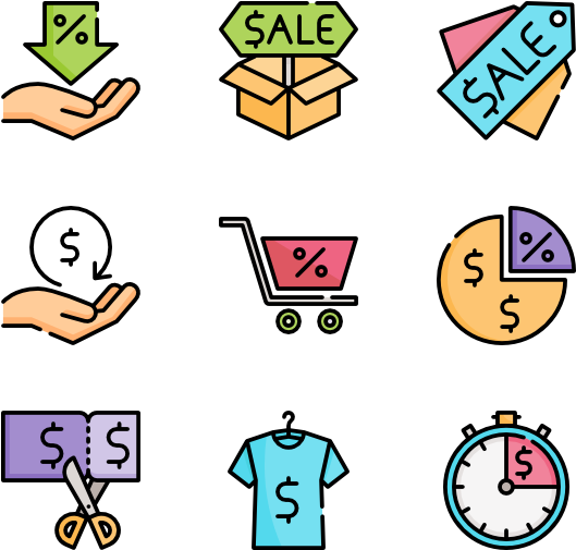 Sales - Mardi Gras Icons Clipart (600x564), Png Download