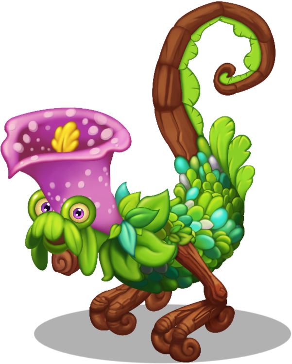 Blasoom - My Singing Monsters Dawn Of Fire Blasoom Clipart (770x836), Png Download