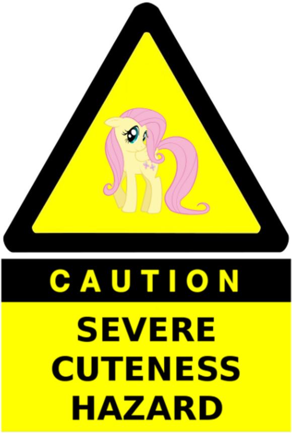 My Little Pony - Caution Clipart (600x869), Png Download