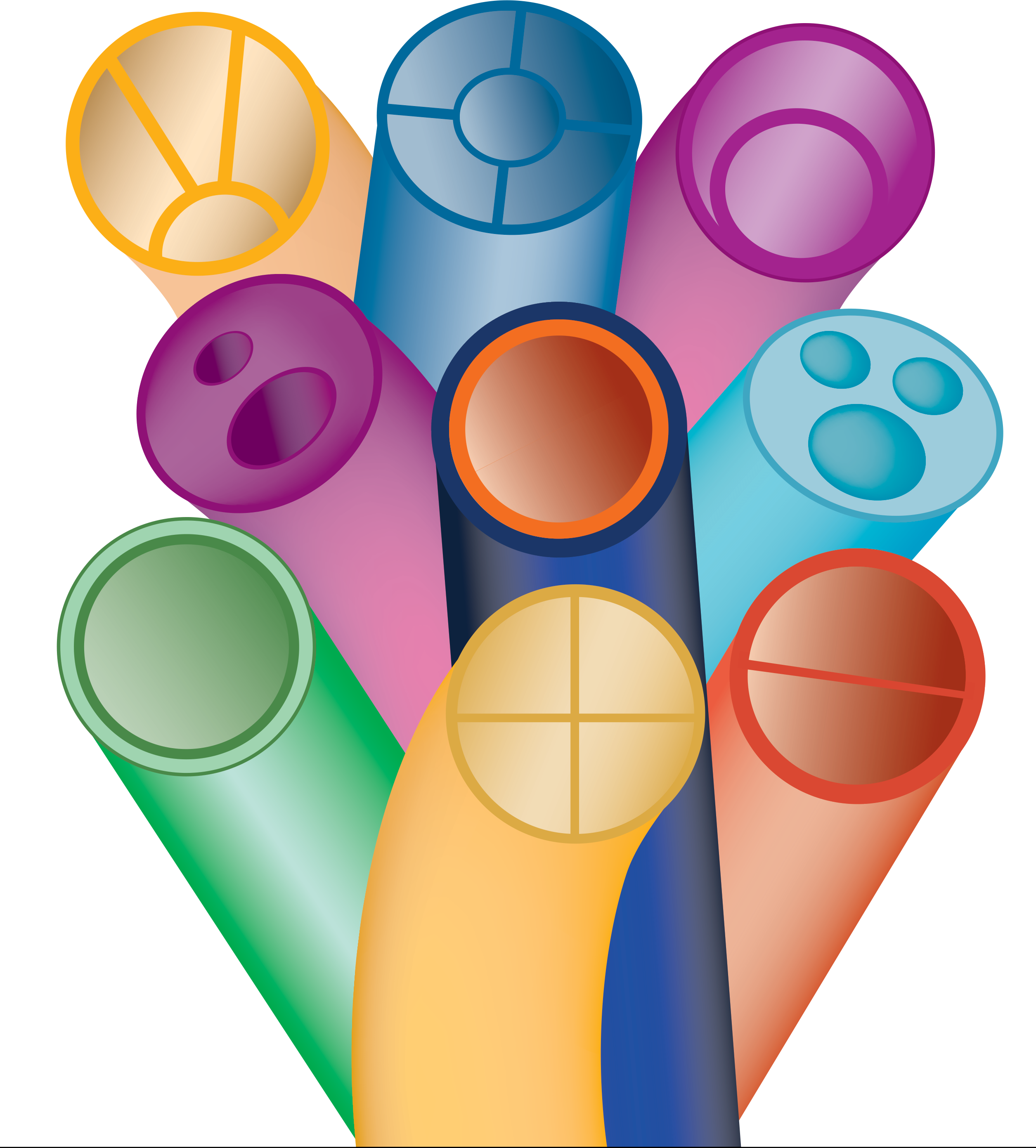 Ap Tubes - Circle Clipart (2510x2782), Png Download