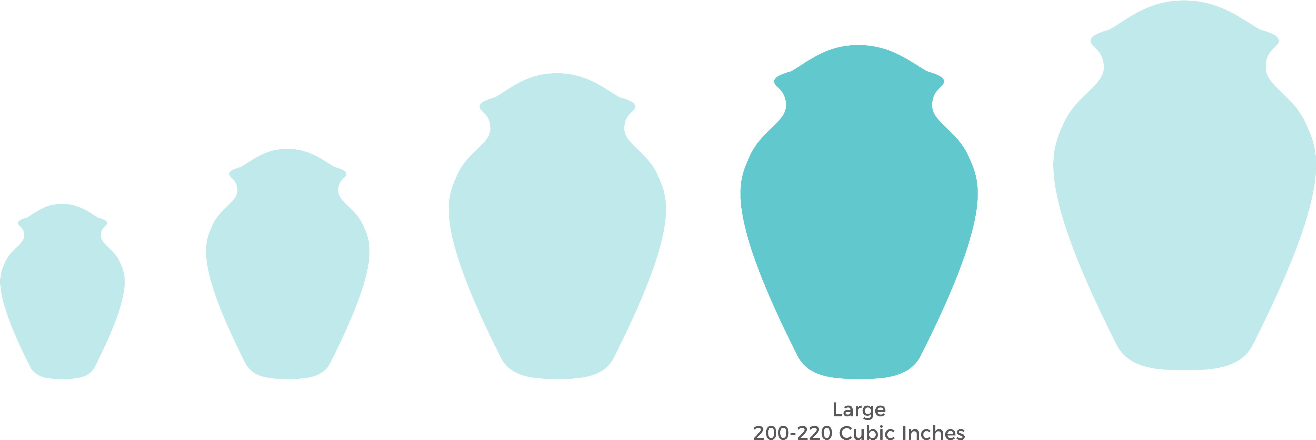 Commonly Phrased As Adult Urns These Typically Hold - Vase Clipart (4525x1667), Png Download