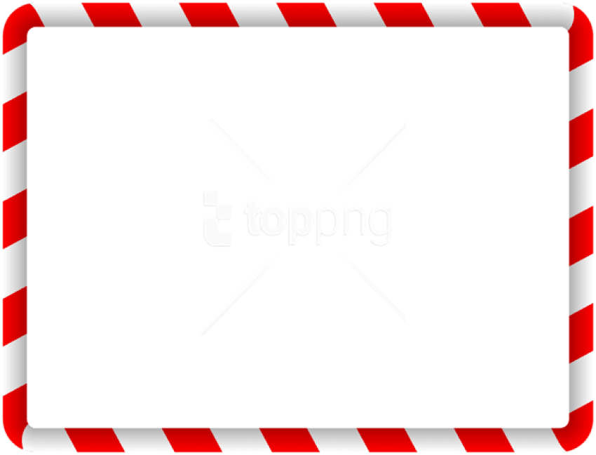 Free Png Christmas Border Red Png - Clip Art Christmas Border Png Transparent Png (850x649), Png Download