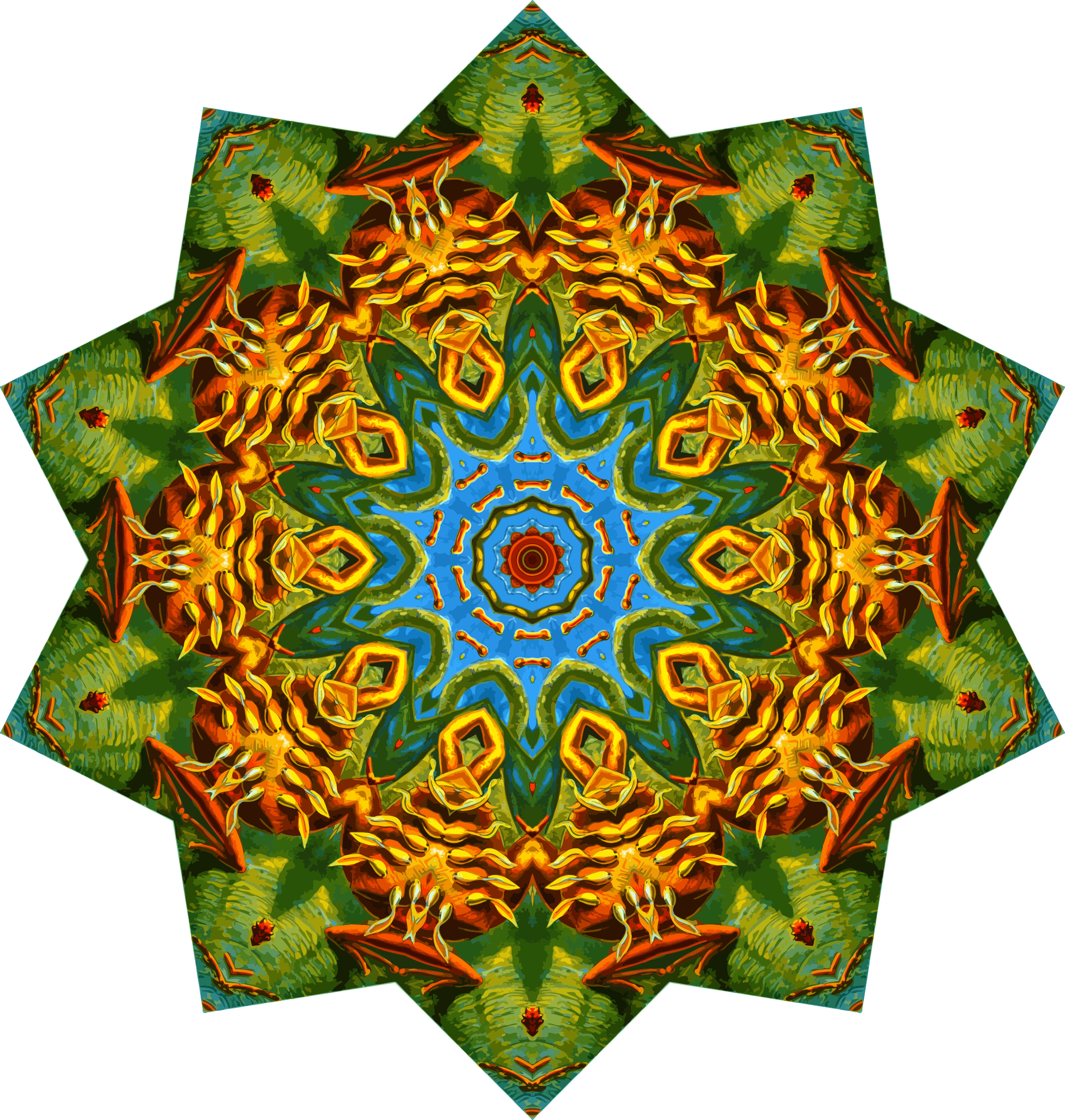 Clipart Batrachia Big Image Png - Motif Transparent Png (2282x2400), Png Download