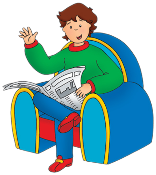 Graphic Transparent Download 40 Clip Big - Caillou Boris - Png Download (645x575), Png Download