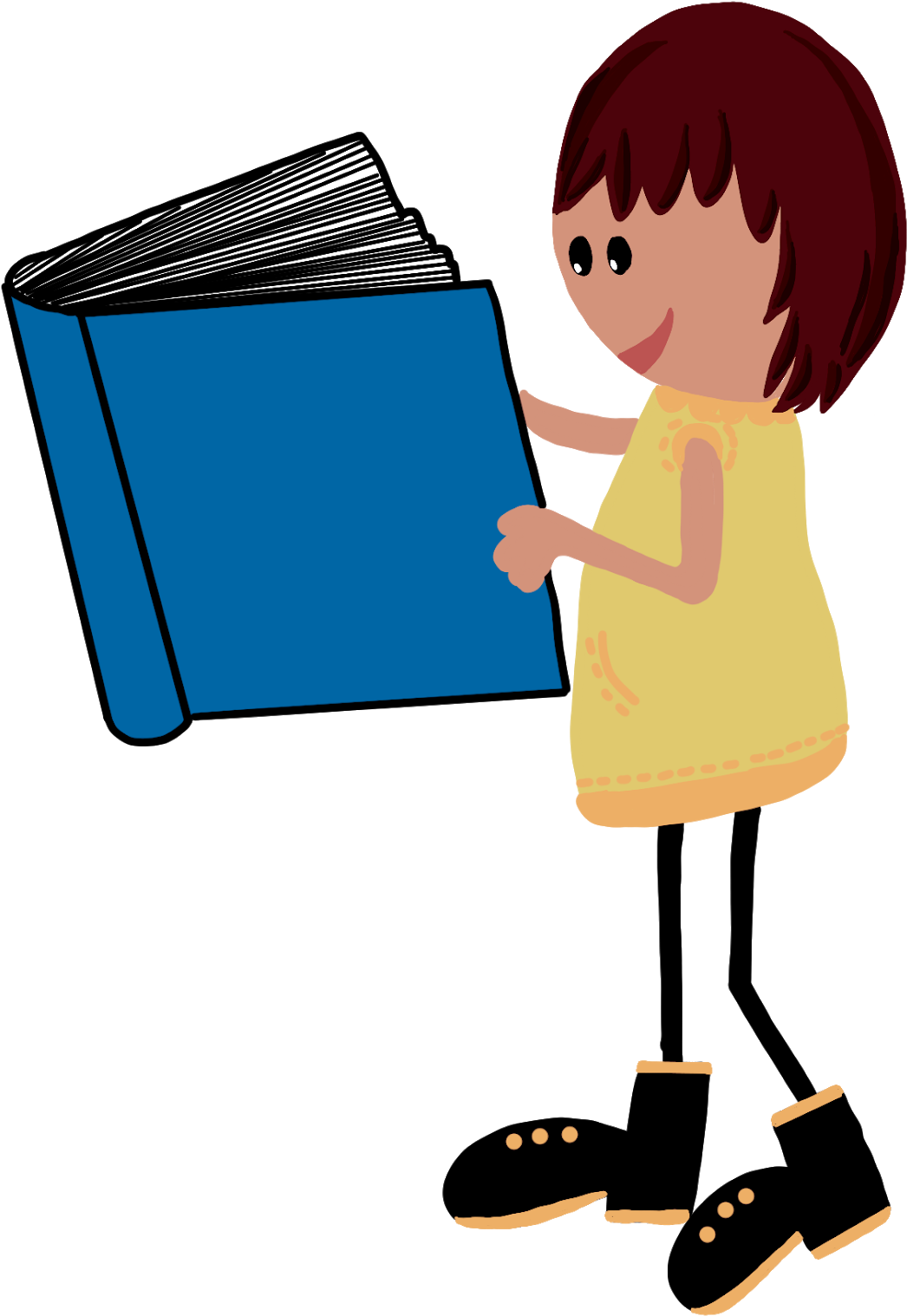 Uno De Los Objetivos De Cualquier Profesor De Lengua - Cartoon Clipart (1155x1600), Png Download