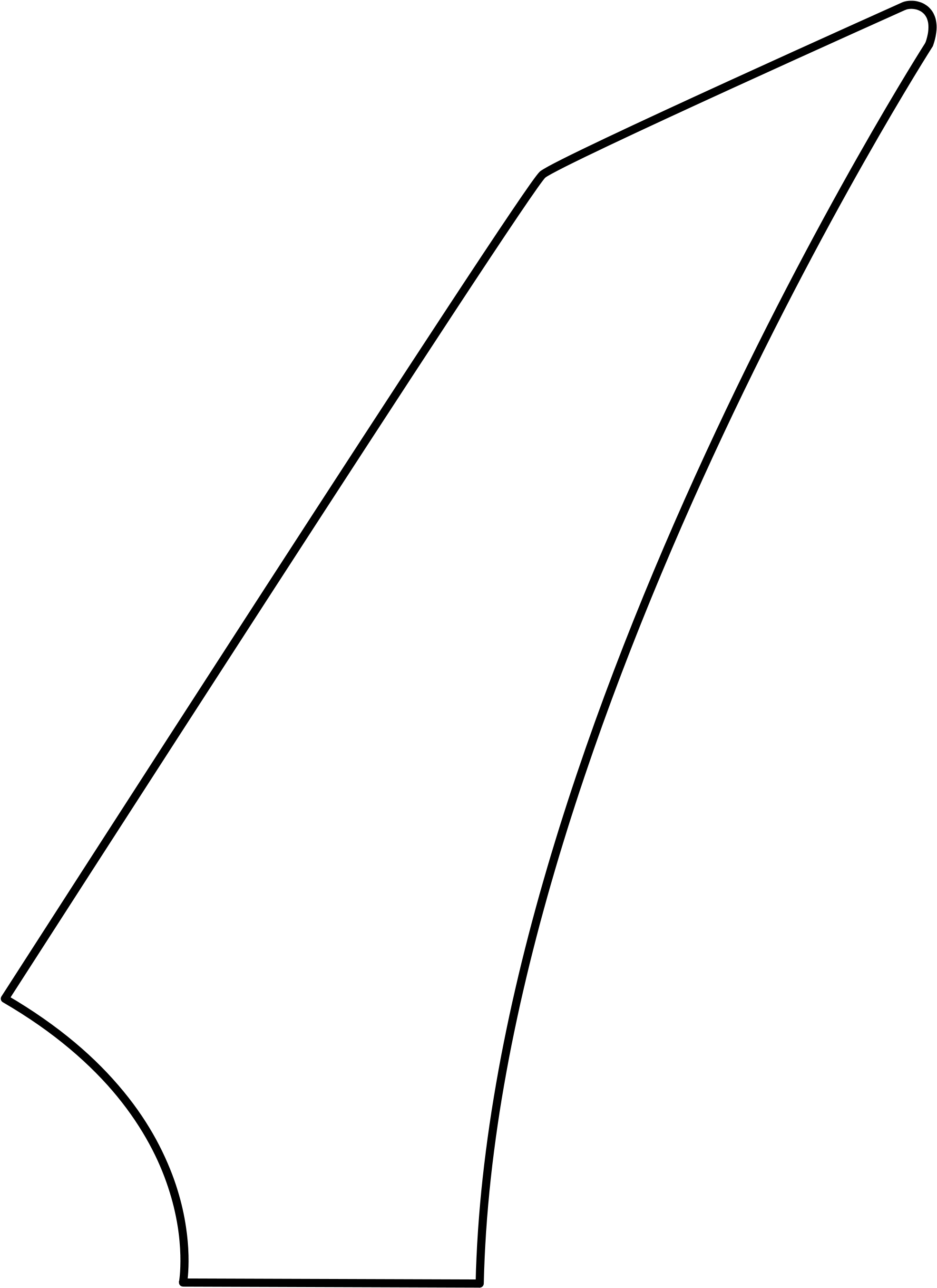 Open - Line Art Clipart (2000x2828), Png Download
