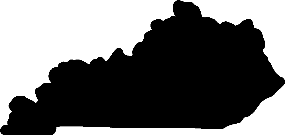 Kentucky Rubber Stamp - Kentucky Svg Clipart (1000x474), Png Download