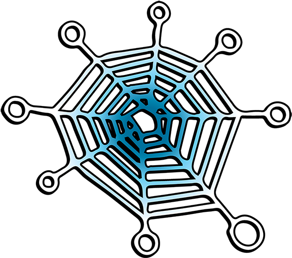 Cobwebs Clipart (600x524), Png Download