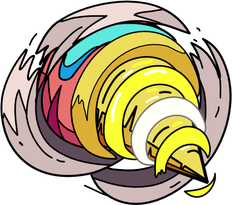 Spinning, Via Smears - Illustration Clipart (702x579), Png Download