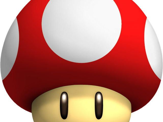 Mario Clipart Mario Hat - Super Mario Mushroom - Png Download (640x480), Png Download