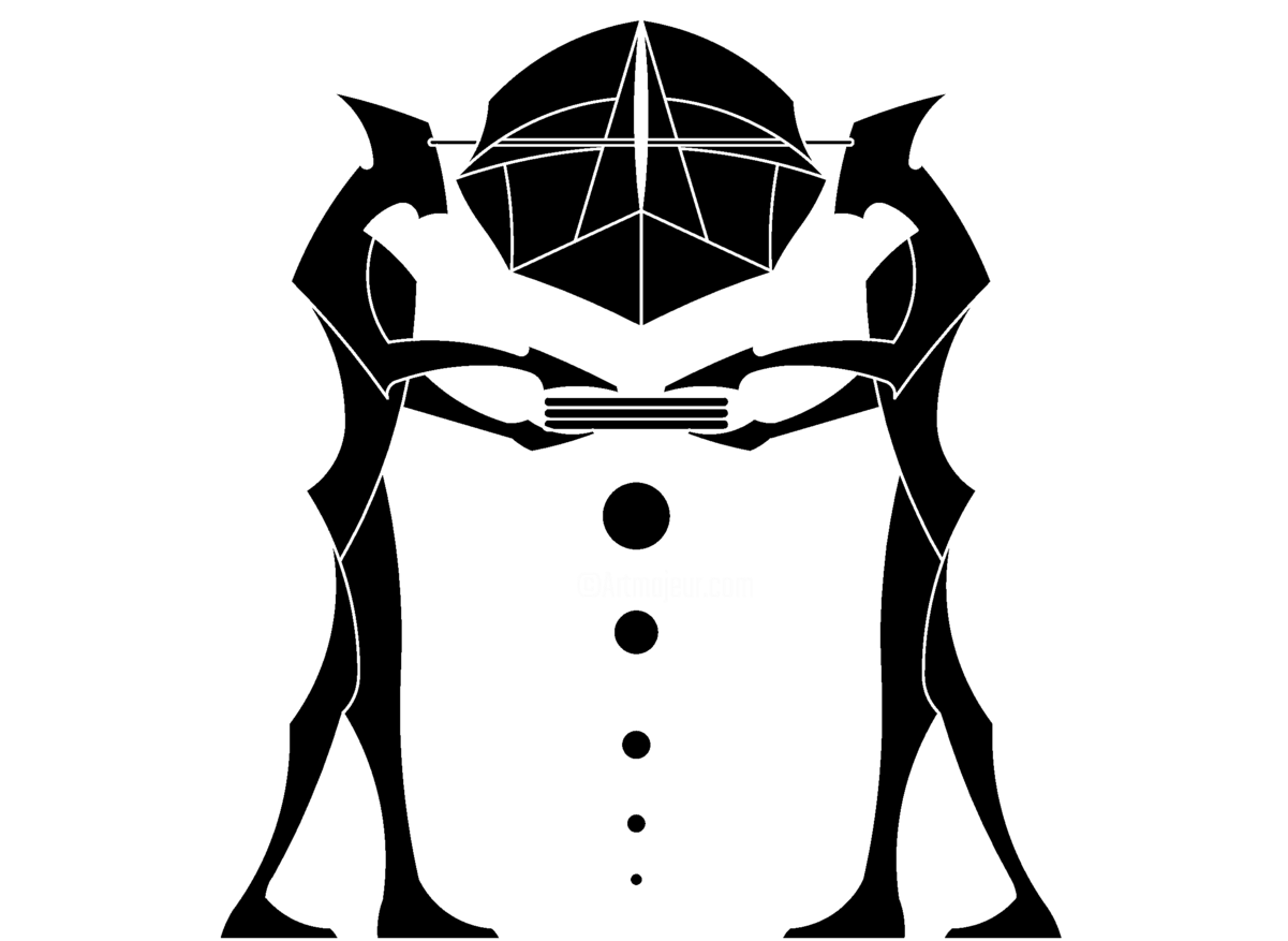 Collect This Art Human2-noir - Emblem Clipart (1200x911), Png Download