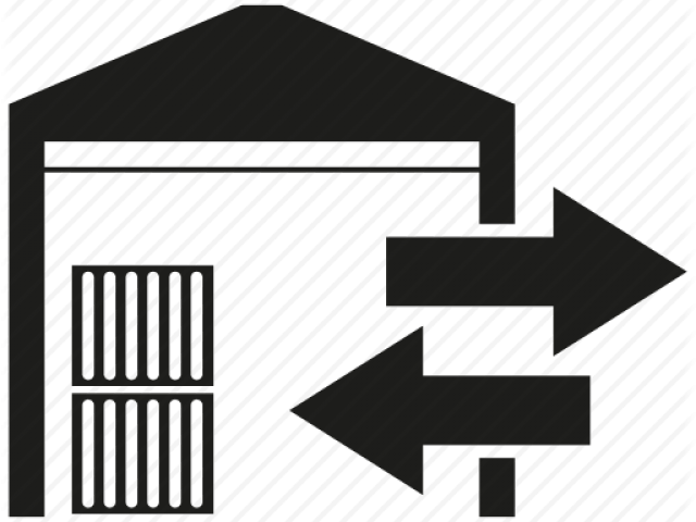 Warehouse Clipart Distribution Center - Triangle - Png Download (640x480), Png Download