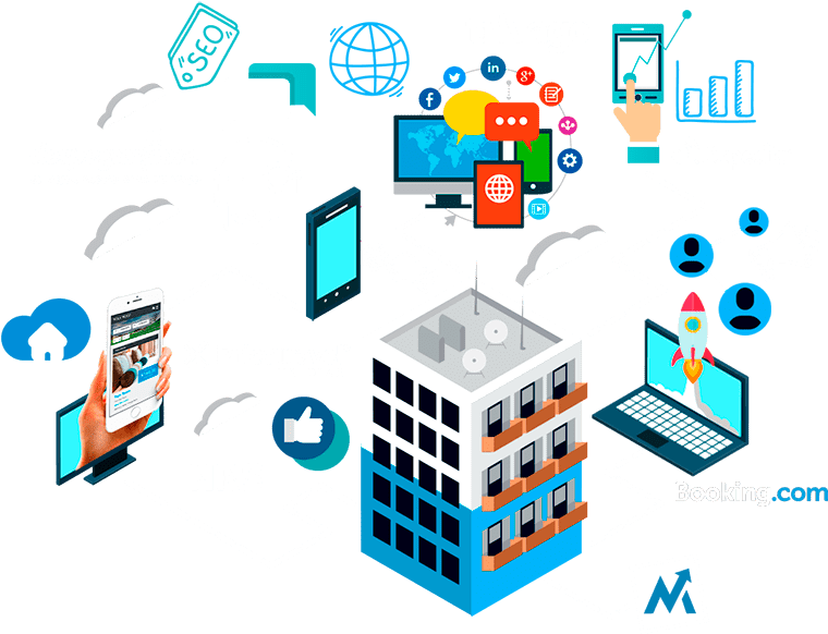 An Error Occurred - Marketing Digital Para Hoteles Clipart (800x670), Png Download