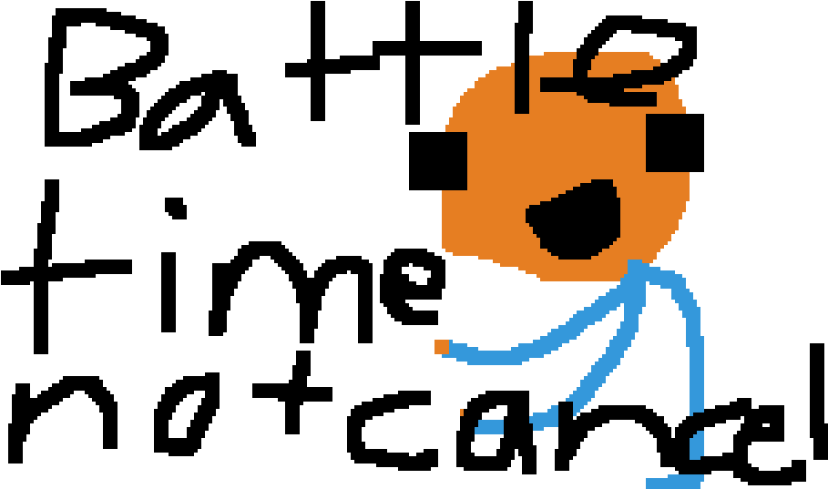 Battle Time Is Not Canceled Clipart (1024x576), Png Download