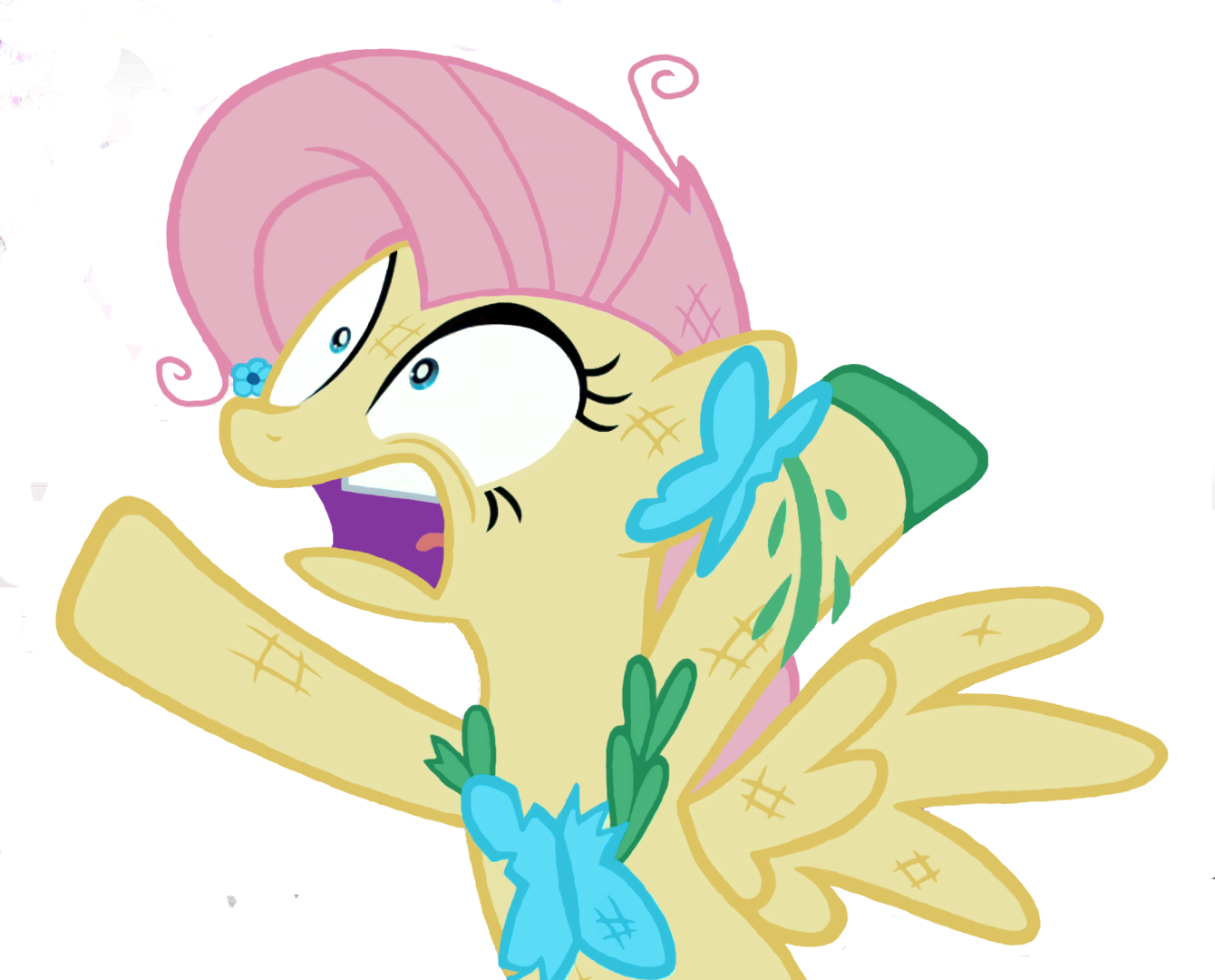 Pony Horse Bird Mammal Flower Yellow Vertebrate Cartoon - Cartoon Clipart (1340x1080), Png Download