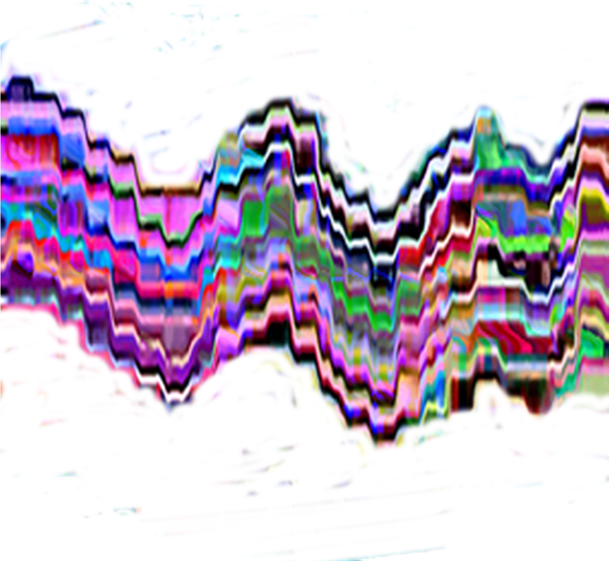 This Was A Picture I Used When I Was Exploring Glitch Clipart (1251x1152), Png Download