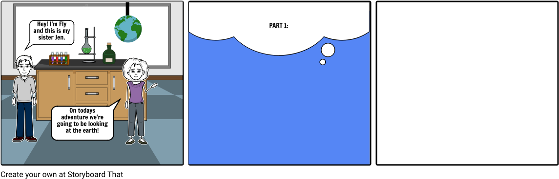 Exploring Our Earth - Cartoon Clipart (1164x385), Png Download