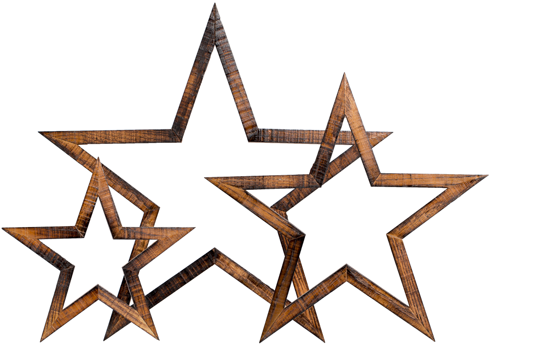 The Heritage Star - Star With Black Outline Clipart (1185x790), Png Download