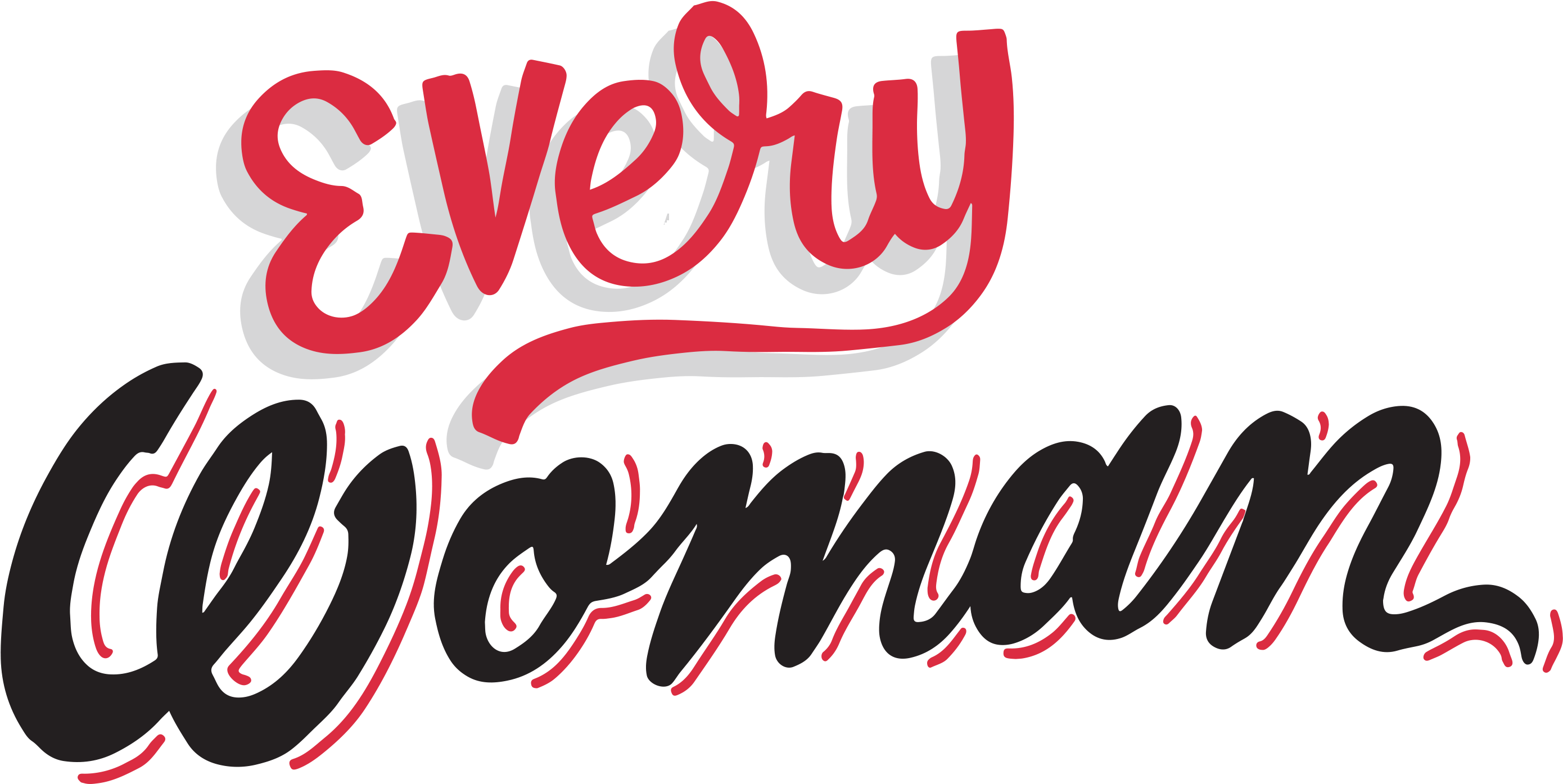 A Weekend Of Feminist Empowerment In Store For Santa - Calligraphy Clipart (2846x1488), Png Download