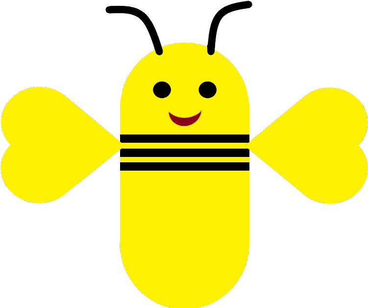 Bee Clipart (930x764), Png Download