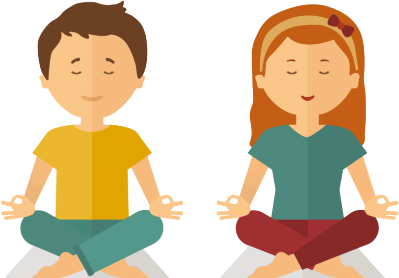 Mindfulness Para Niños Clipart (1000x600), Png Download
