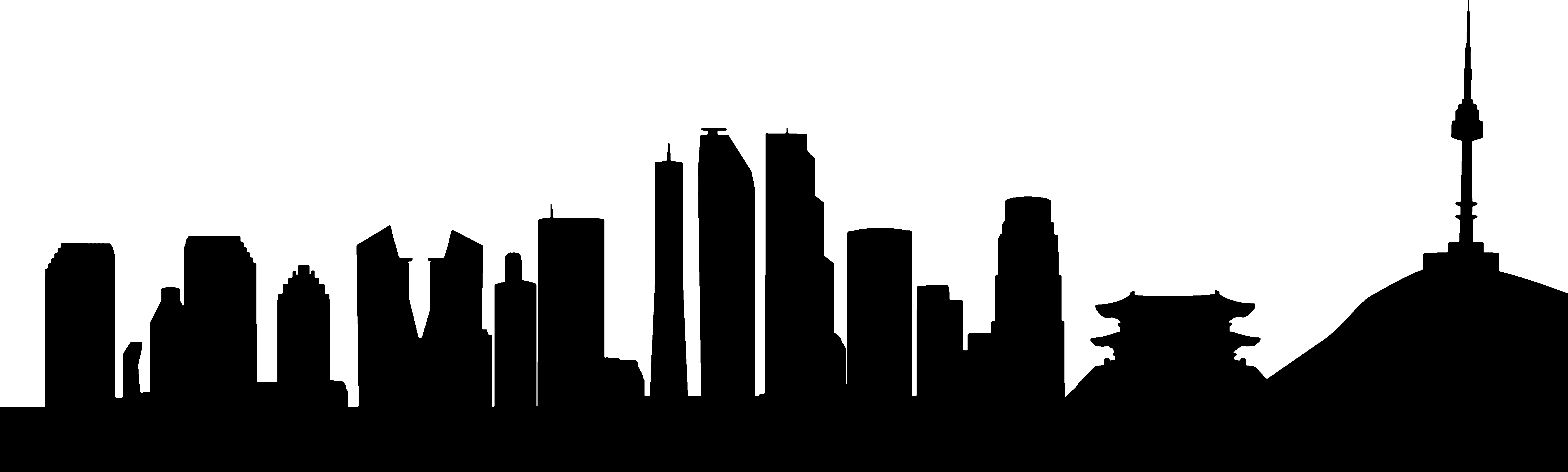 Png Roll Image Related Wallpapers - Seoul Png Clipart (5906x1880), Png Download