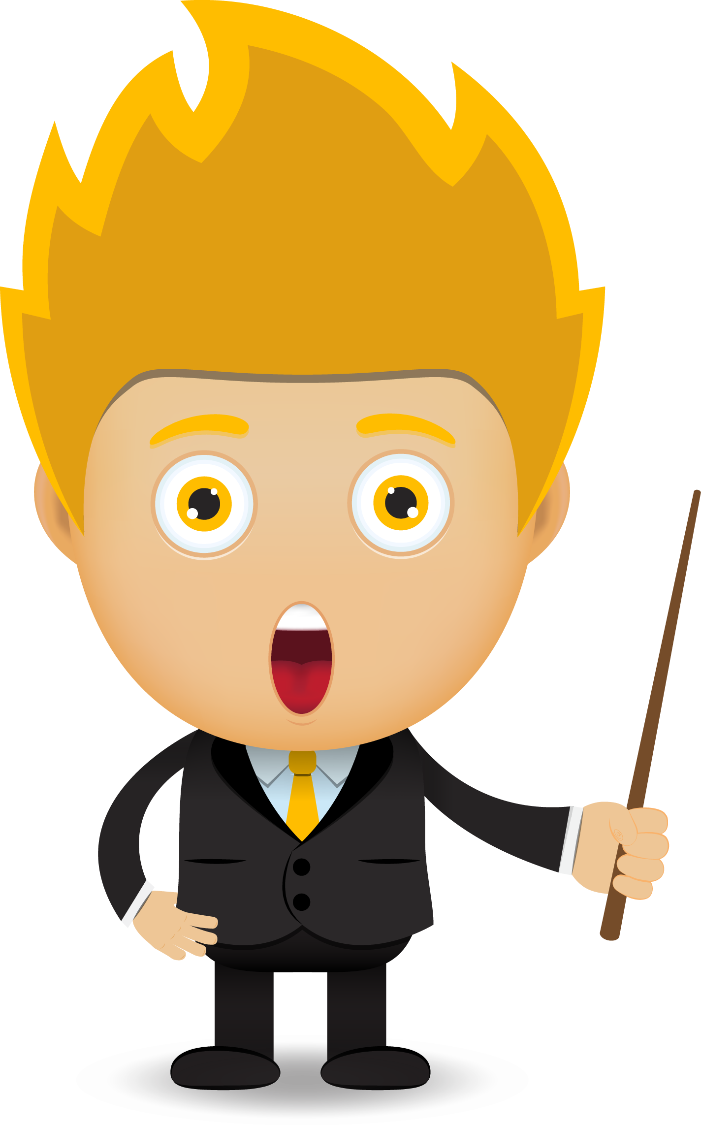 Por Favor Mira El Siguiente Vídeo No 5 Con Mucho Cuidado - Cartoon Saying Hi Png Clipart (1424x2285), Png Download