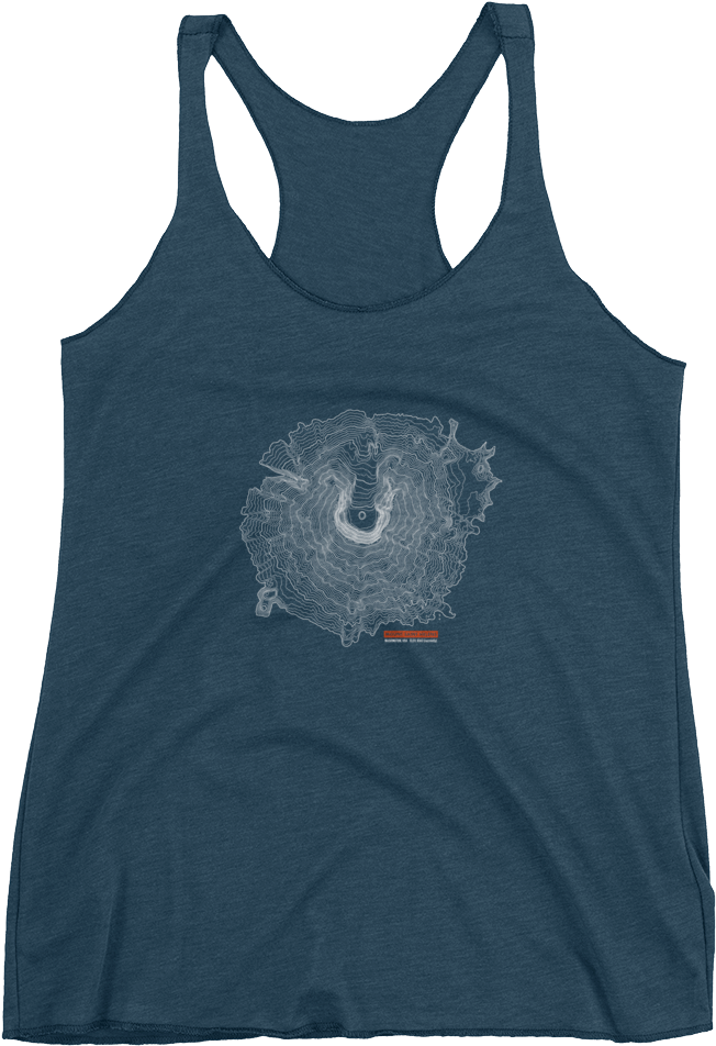 Mount Saint Helens - Racerback Clipart (1000x1000), Png Download