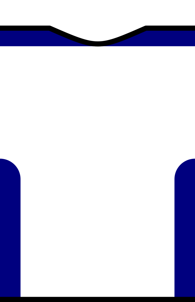 Kit Body Thinnavysides Shoulders Clipart (659x1023), Png Download