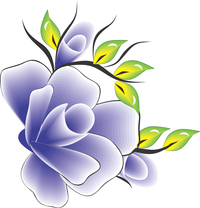 Pin Flor Clipart - Flowers Drawing Color Hd - Png Download (766x800), Png Download