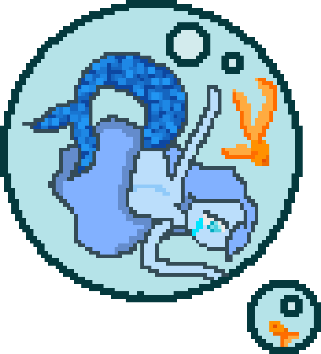 Mermaid Gal By Ava-ire - Kufic Clipart (1200x1200), Png Download