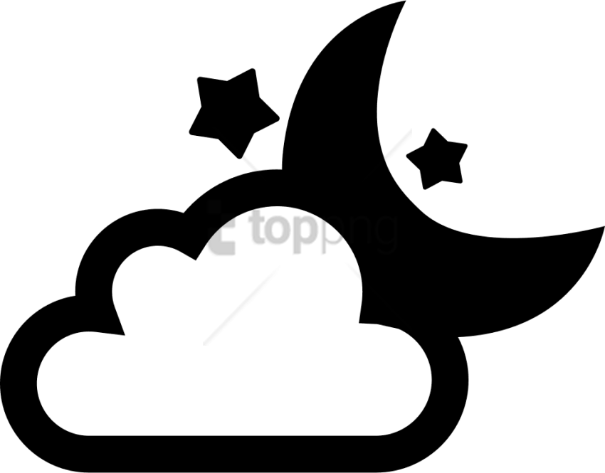 Free Png Free Icon Night Png Image With Transparent - Download Free Icon Night Png Clipart (850x665), Png Download