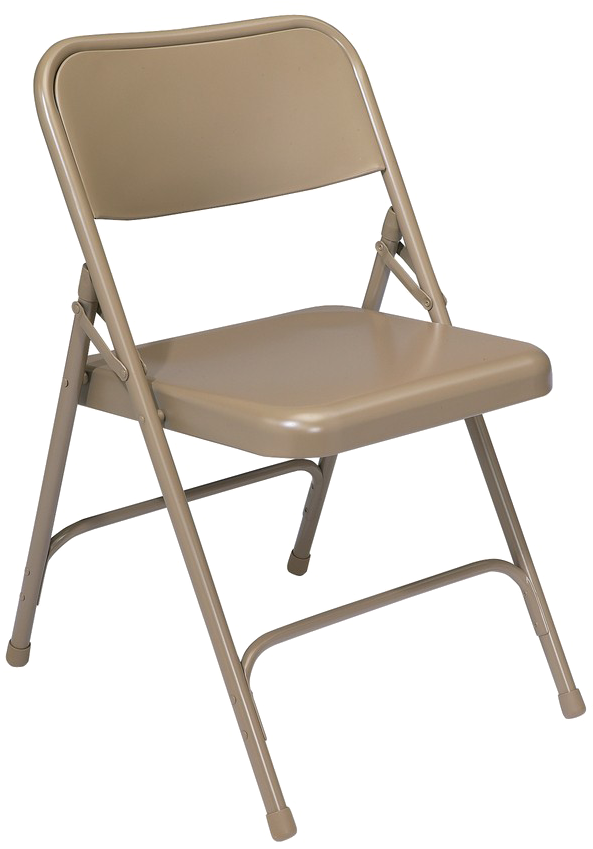 Folding Chair Transparent Png - Metal Folding Chairs Clipart (900x900), Png Download